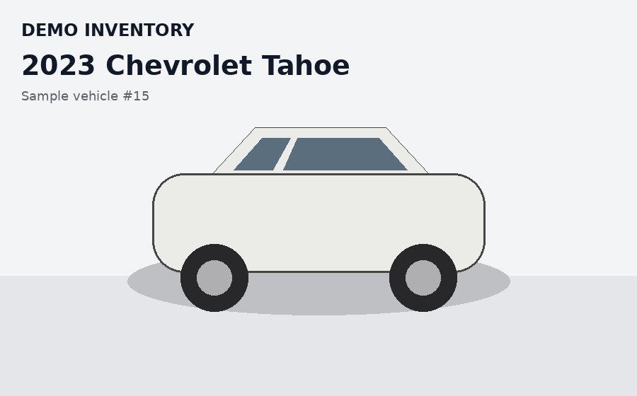 2023 Chevrolet Tahoe LT