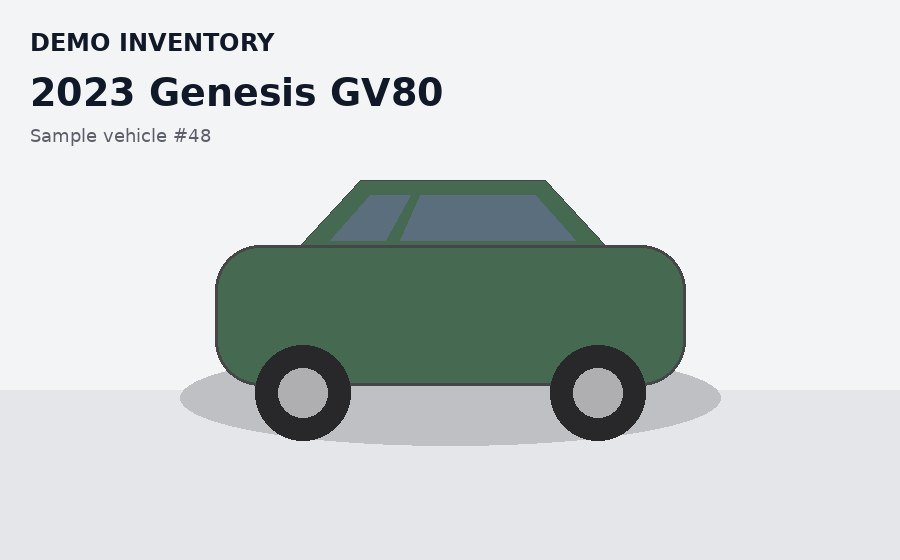 2023 Genesis GV80 3.5T Advanced